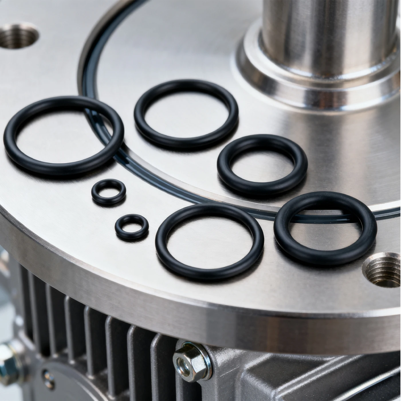 CS 0.3/0.4/0.5/0.6/0.7/0.8mm NBR Lighter Watch Sealing Accessories Black Nitrile Rubber O-rings Seals Washer Gasket O Ring