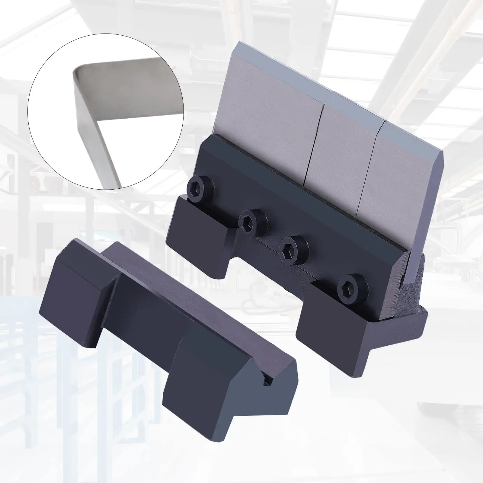 Metal Bender, High-Hardened Cast Steel Bender, Universal Metal Rod Bender for Steel, Brass, Copper, Aluminum (4 Inches)