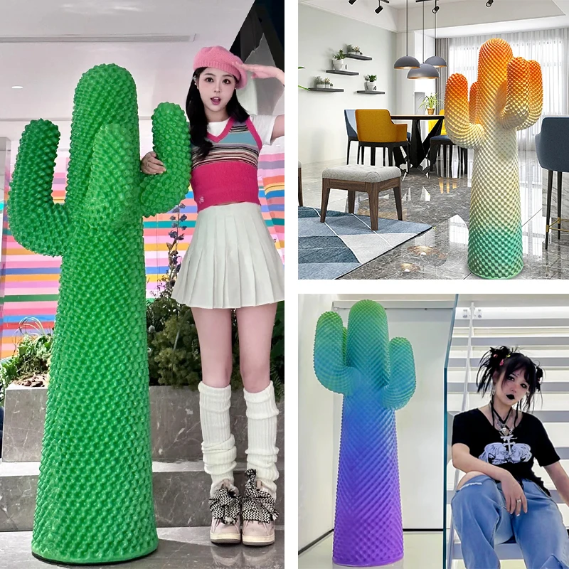 Cactus hanger vloerornament