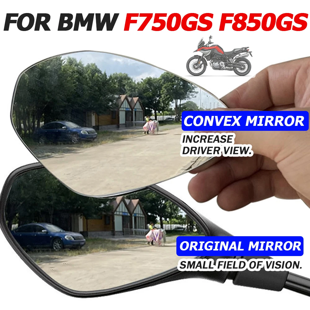 

Convex Mirror Increase Rearview Mirrors For BMW F850GS F750GS F 850 750 GS F850 Motorcycle Accessories Side Mirror Vision Lens