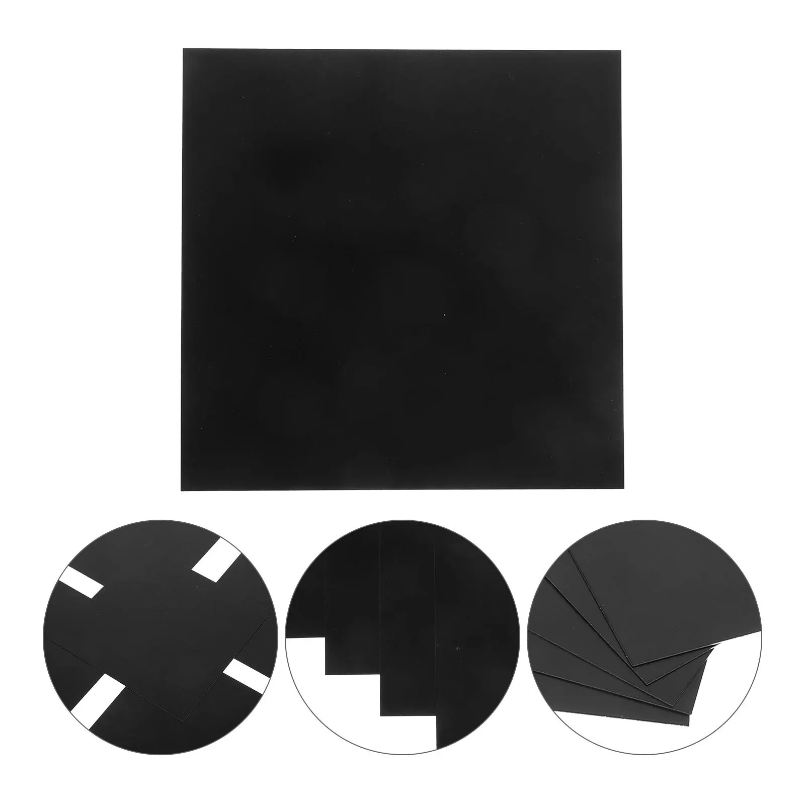 

5Pcs Aluminum Sheet Metal Plate Smooth Surface Rustproof Aluminum Sheet for Industrial DIY Crafting Practical Metal Plate