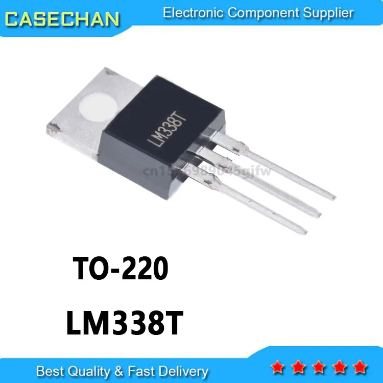 10PCS New and Original LM338 338T 338 TO-220  LM338T