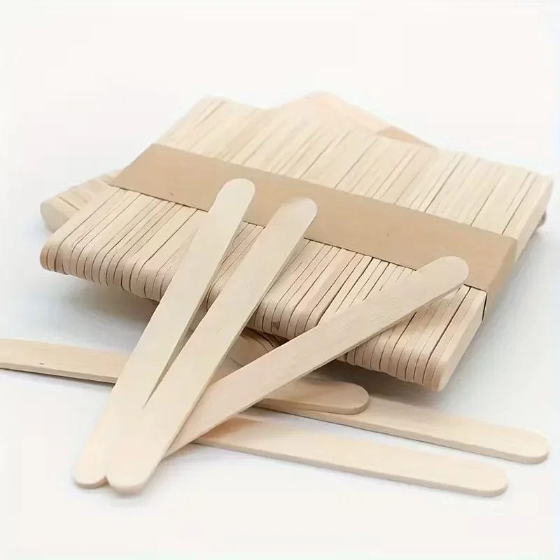 2026 New model 250 Natural Wood Craft Sticks Multipurpose Wooden Rods for DIY Crafts, Home Art Projects, Classroom Supplies