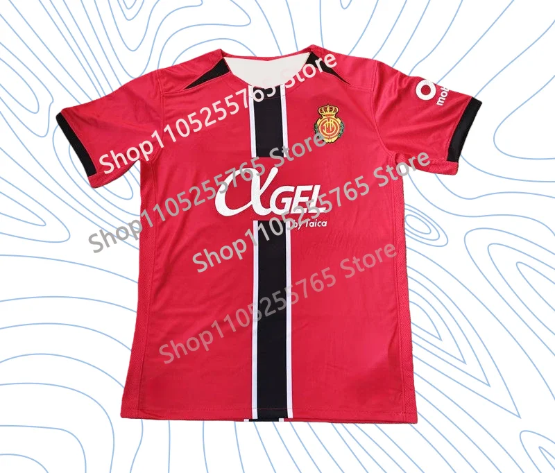 25-26 La Liga Mallorca principal Casual deportes al aire libre camiseta de fútbol transpirable de secado rápido camiseta deportiva transpirable
