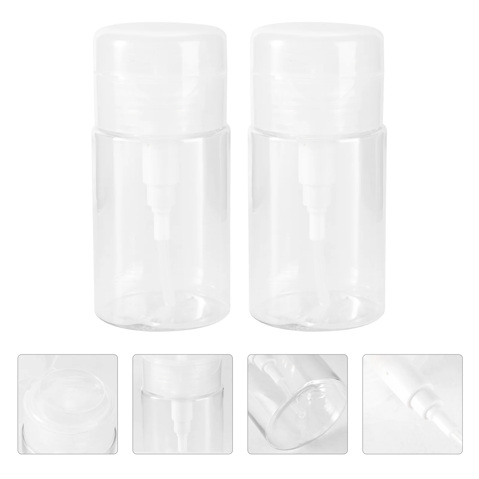 

2pcs 100Ml Travel Set Pp Plastic Lightweight Empty Containers For Toner Lotion Cleansing Water Portable Travel Bottle Lotion