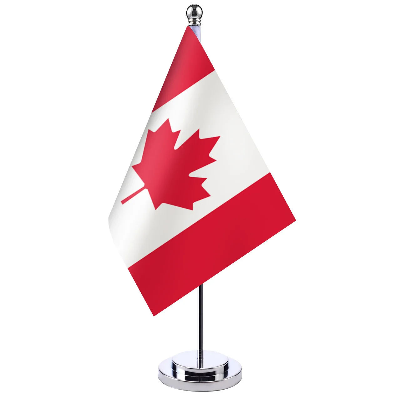 

Mini Canada National Flag Small Desk Flag Polyester Banner Desktop Decoration Office Table Canada Day Country Flags