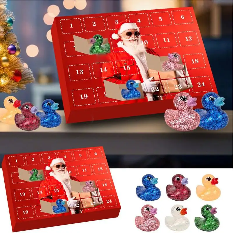 Rubber Duck Advent Calendar Christmas Countdown Christmas Rubber Ducks Christmas Countdown Calendar For Children Family Friends