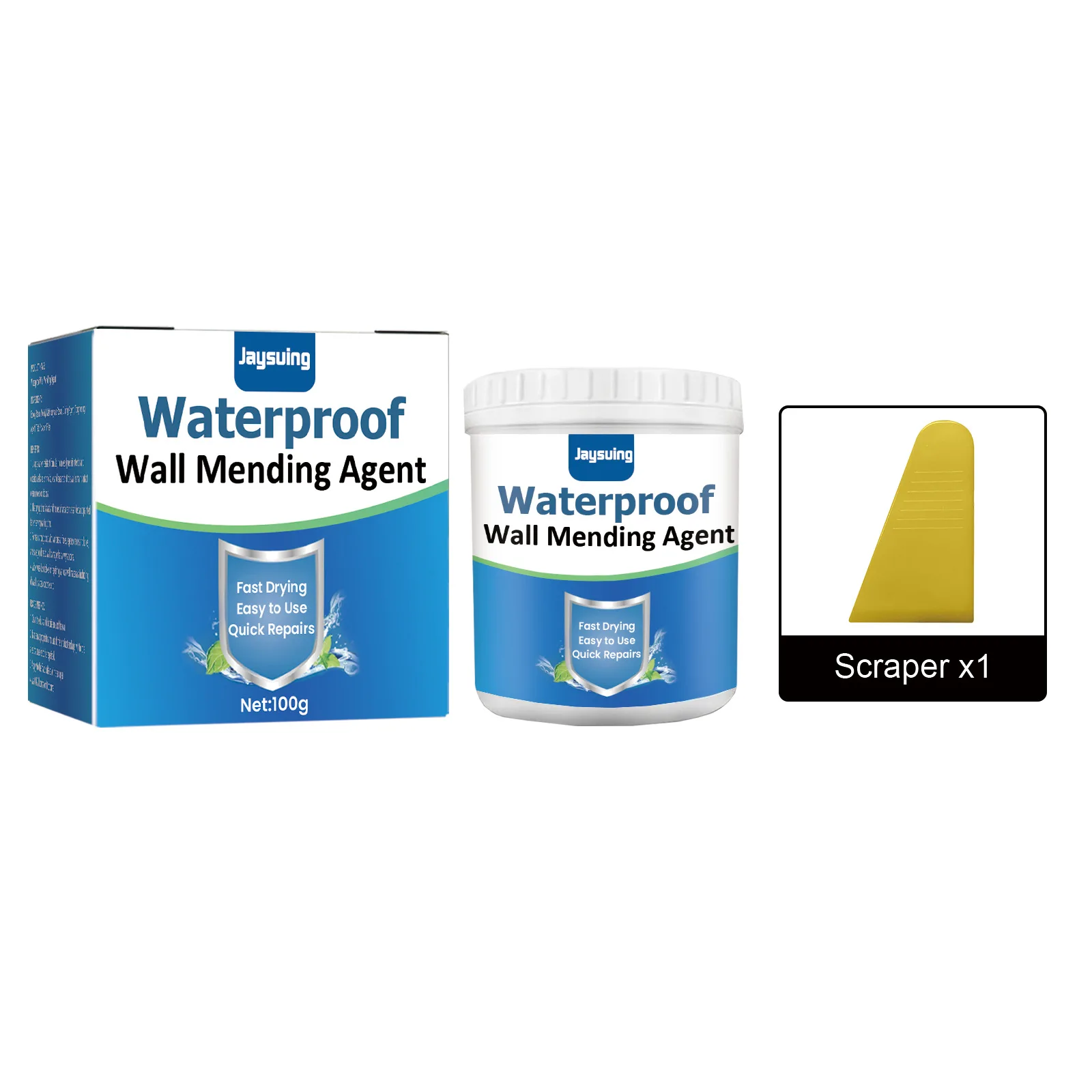 Wall Mending Agent Waterproof Wall Repair Paint Crack Mildew Remover Anti-Leaking Sealant Quick-Drying Restore Wall Repair Paste