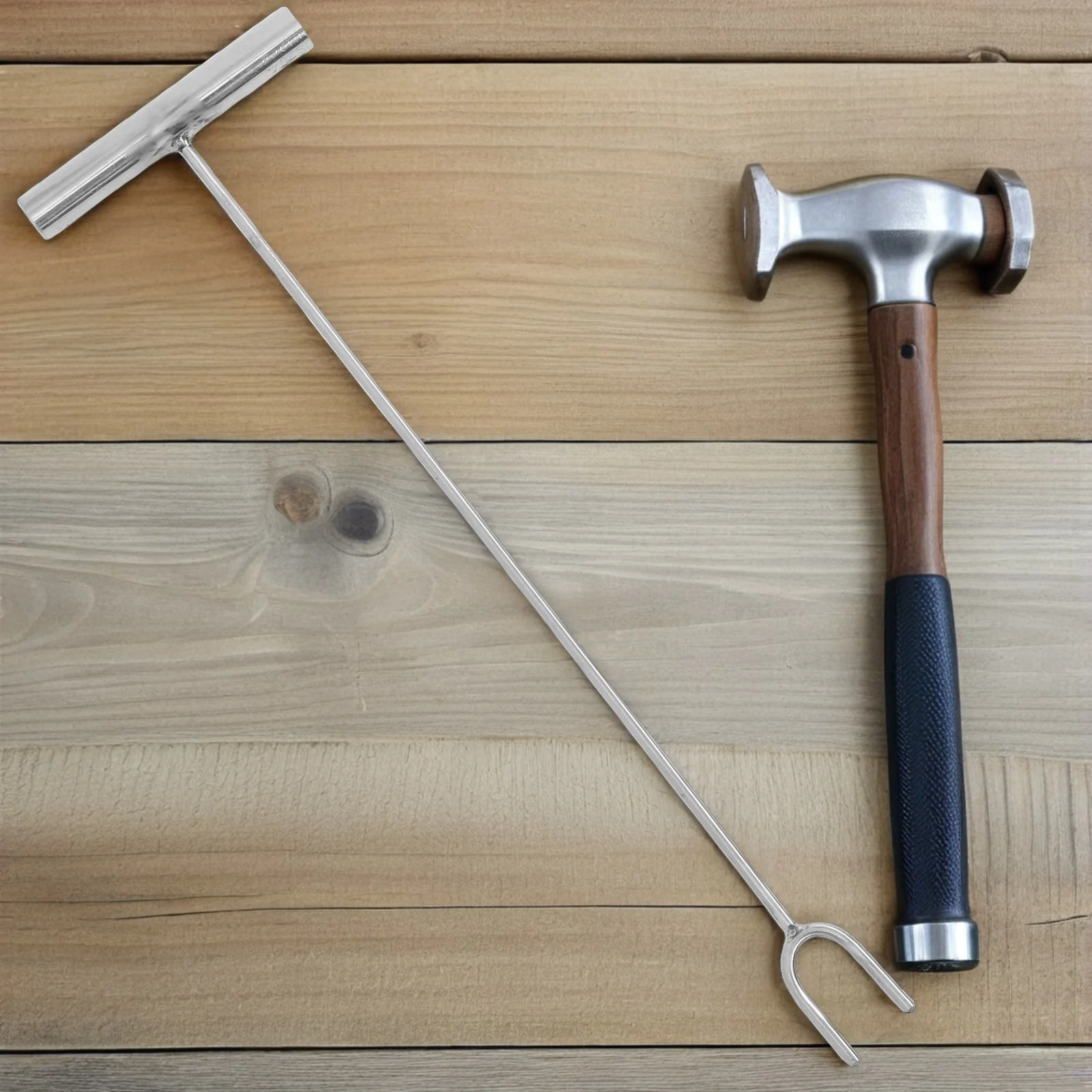 

Water Valve Key T-Handle U-Shaped Head Sturdy Fork For Valve Wrench Extender Tool Plumbing Gas Heating Systems