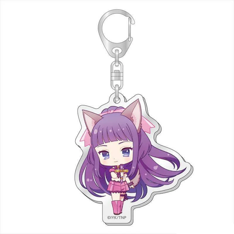 Anime Fans Geschenke Tokio Mew Mew neuen Handel Kirakira Acryl Schlüssel bund Ornament Zeichen Requisite Sammlung ca. 6cm