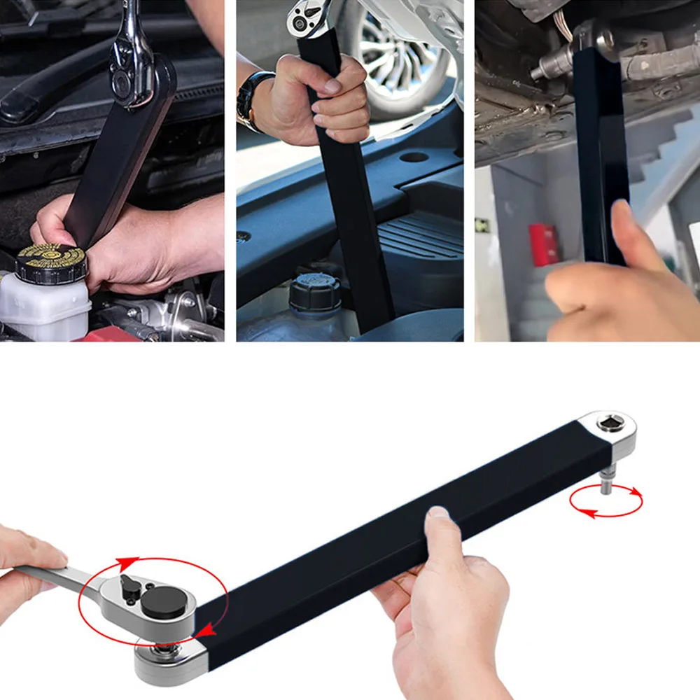 Impact Ready Offset Extension Wrench, Tight Reach Extension Wrench, 1/2\
