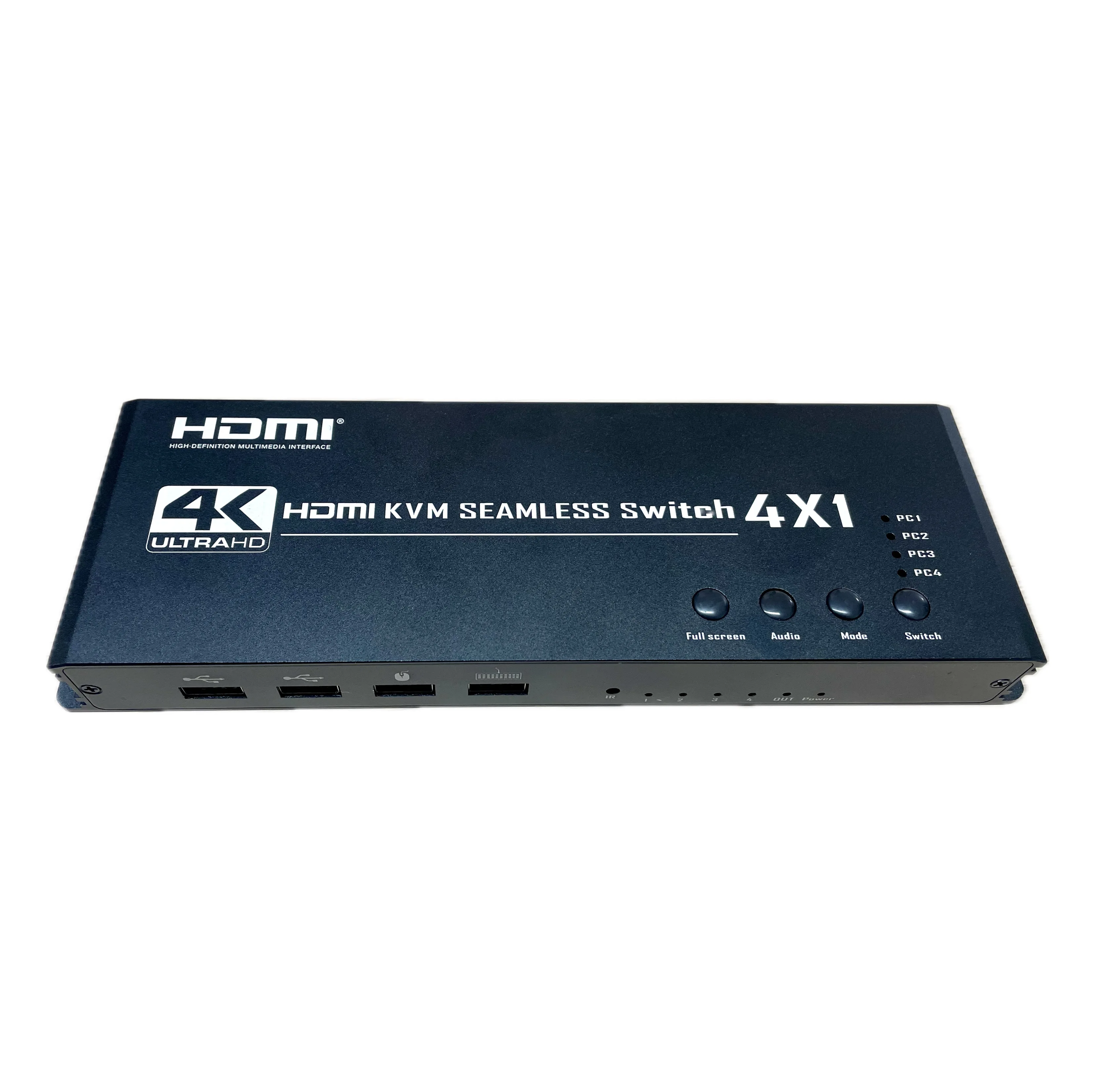 High-End HDMI KVM SEAMLESS Switch 4X1