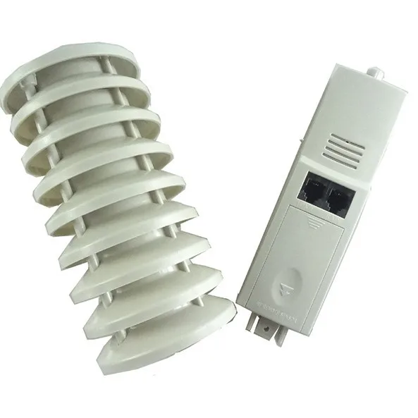 Accessories: Plastic Waterproof Cover + Wireless Transmitter 433Mhz Temperature and Humidity Sensor