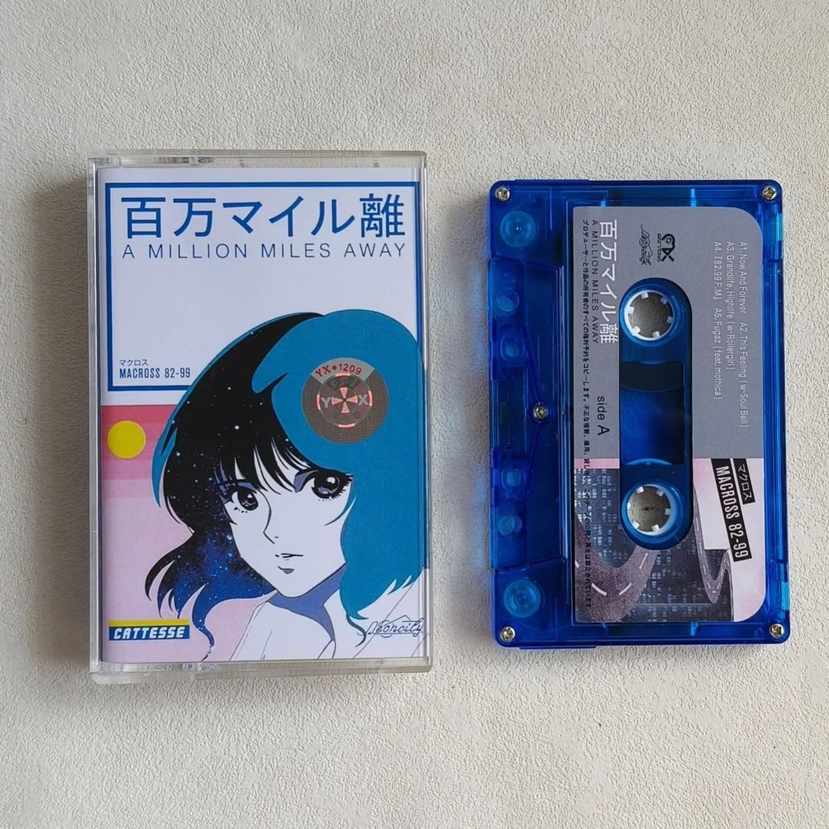 

Macross 82-99 A Million Miles Away - Ультимативная культовая кассета в стиле вейпорвейв, сити-поп и фанк с мечтательными ретро-треками