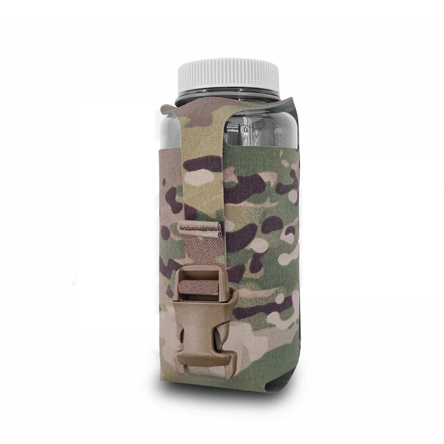 1L Water Bottle Pouch Tactical Chest Hanging Accessories Bag