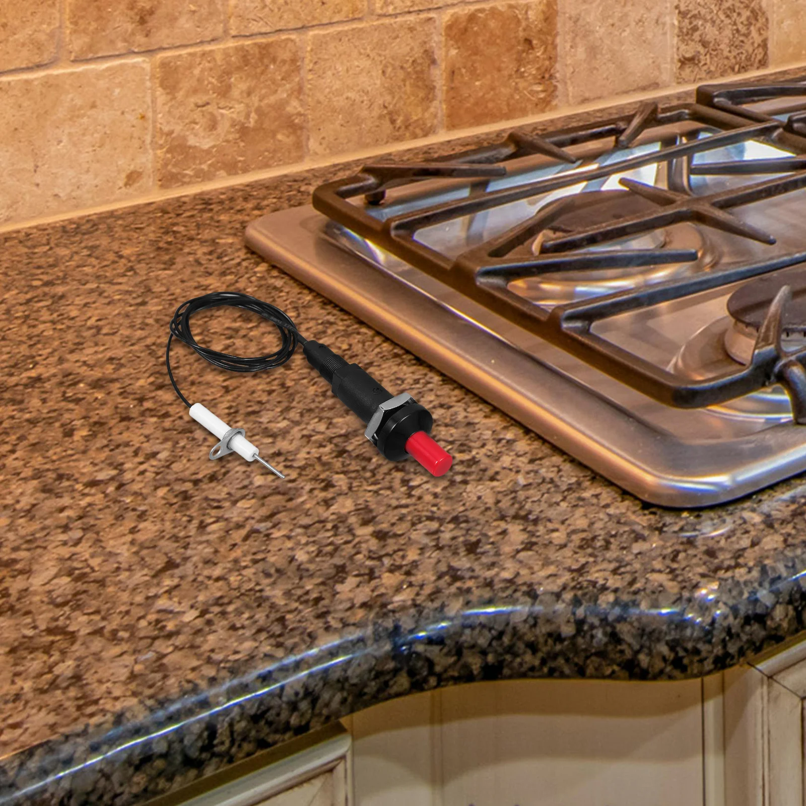 

Compact Electric Igniter Push Button for Gas Fireplace Oven Kitchen Bbq Grill Camp Stove Camp Stove Igniter Grill Igniters