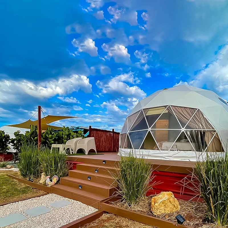 Outdoor tour Round Star House Tent Hotel Campsite Spherical Bubble House Homestay Superior Restaurant Room Dome