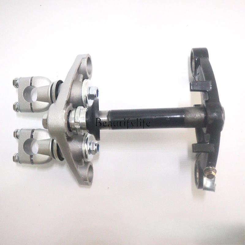 

Cross-border off-road motorcycle accessories 27 iron direction device set assembly handlebar pressing block shock absorption