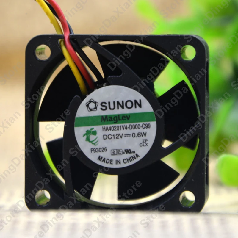 

1 шт. для SUNON HA40201V4-D000-C99 | 40×40×20 мм 12В 0.6Вт 4 см Тихий осевой вентилятор