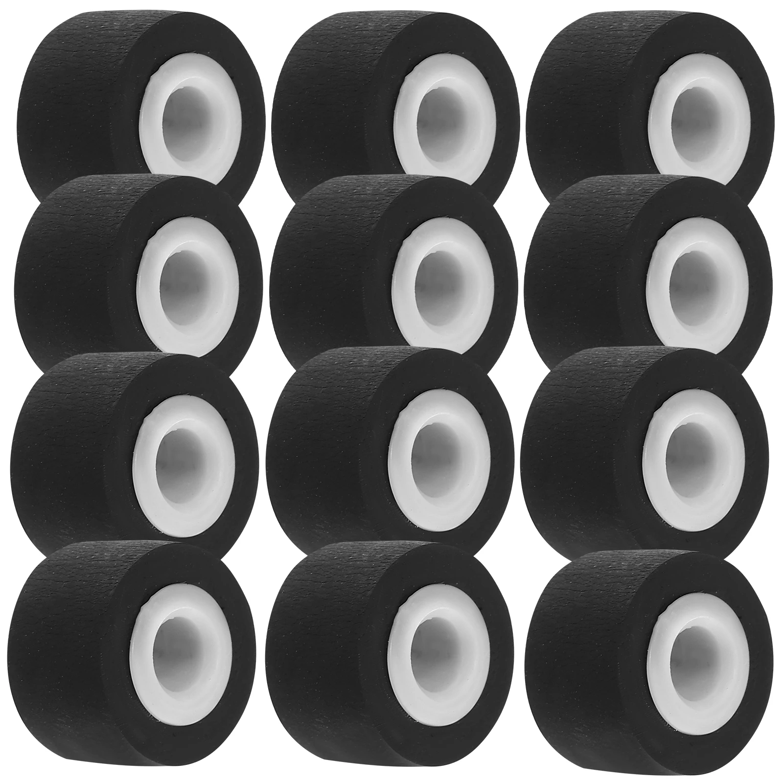 

12Pcs Pinch Roller for Recorder 9Mm Pulley Bearing Wheel for Audio Video Radio Tape Player Personal Stereo Replacement Part