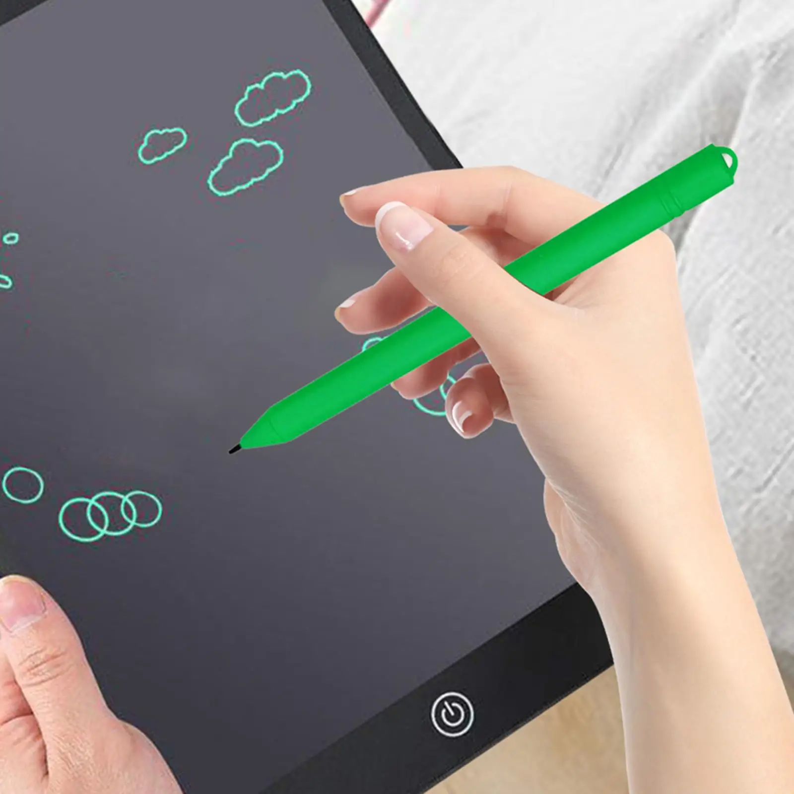 Stylus LCD Board Pen for LCD Writing Boards Practical Smooth Surface 12cm Long Accessory Durable Kids Electronics Pens Portable