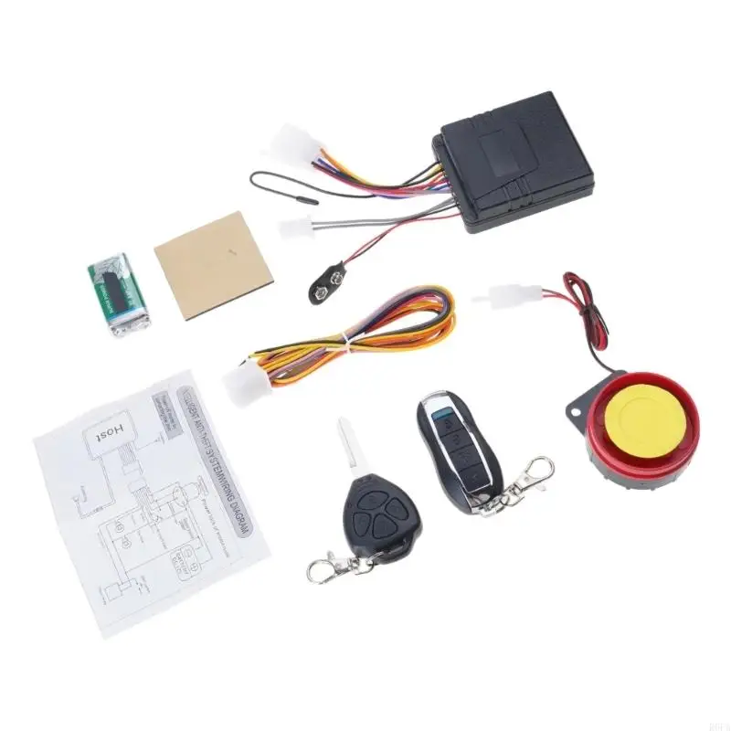 

Универсальная сигнализация для мотоцикла, защита от кражи, высокая чувствительность, датчик, водонепроницаемая, ABS,