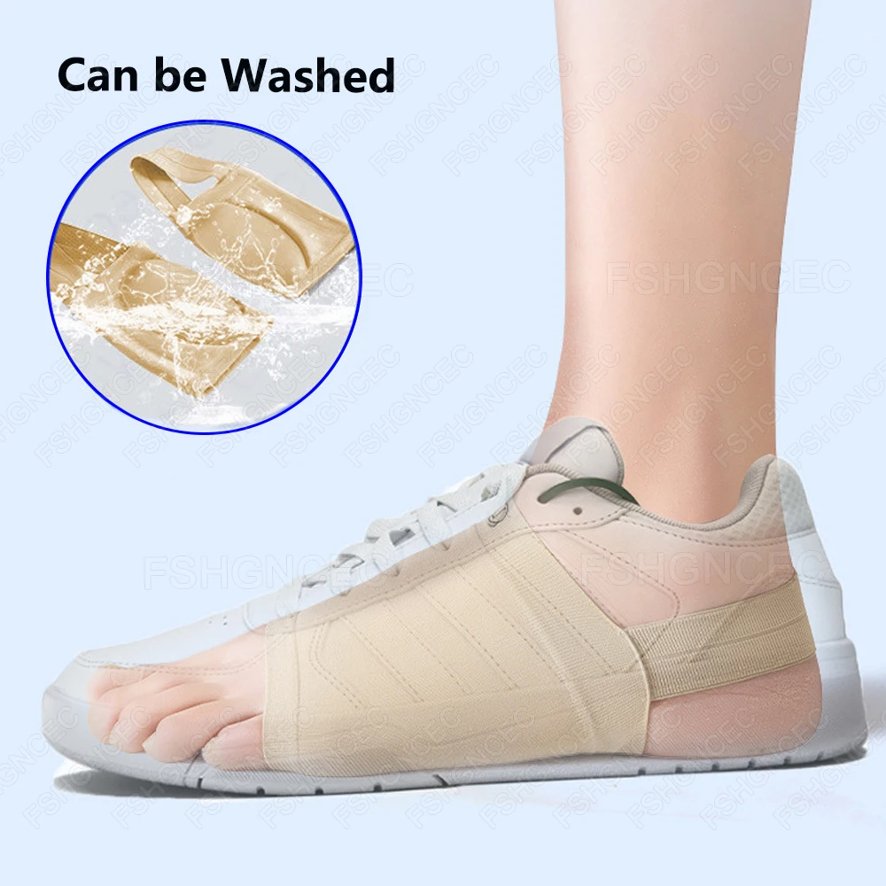Silicone Arch Support Sleeves Flat Foot Corrector Plantar Fasciitis Relief Orthopedic Insole Feet Correction Sports Shoe Pads