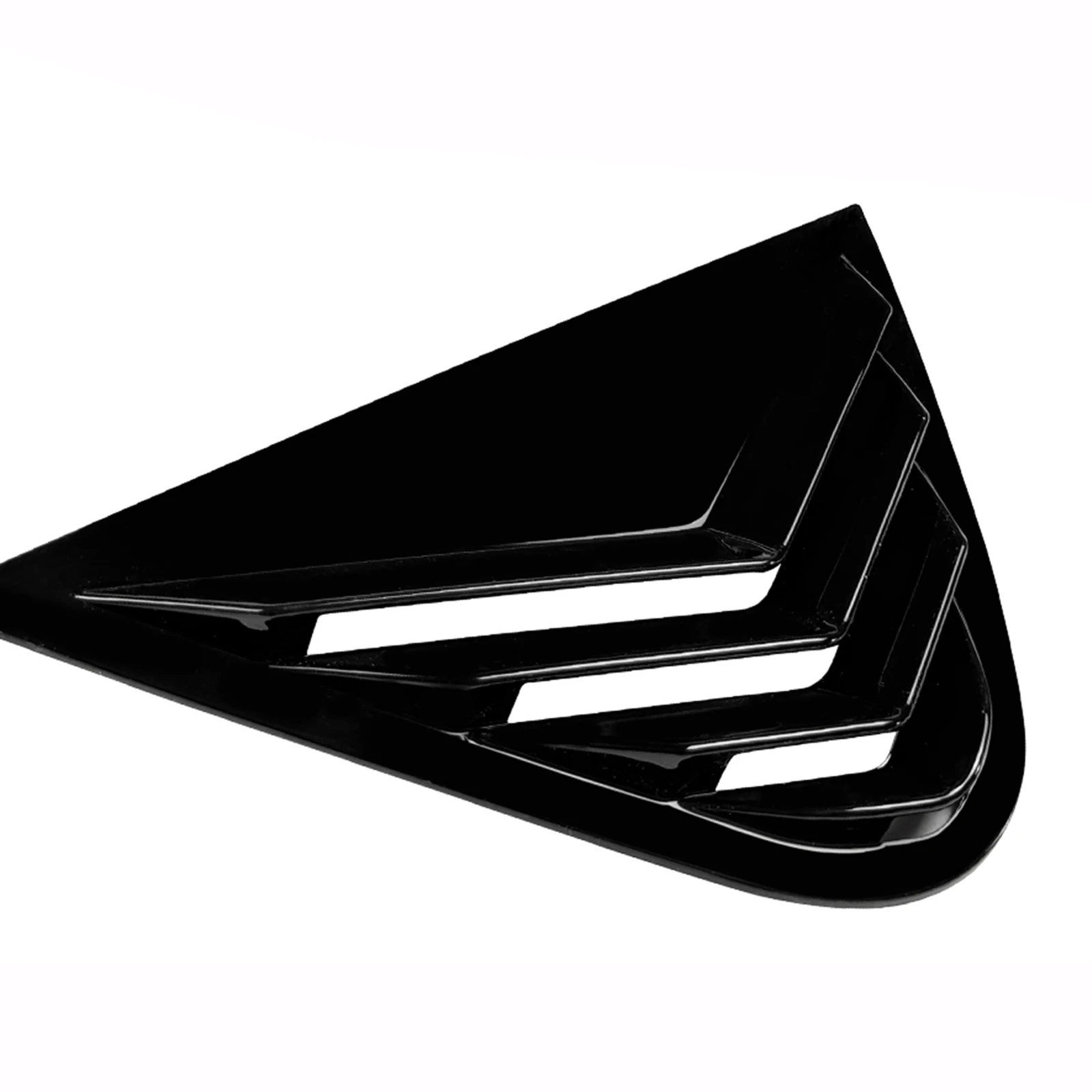 

Для Seat Ibiza MK4.5 2013-2017: Накладка-жалюзи на заднее боковое окно, дефлектор, ветровик, наклейка-накладка, воздухозаборник