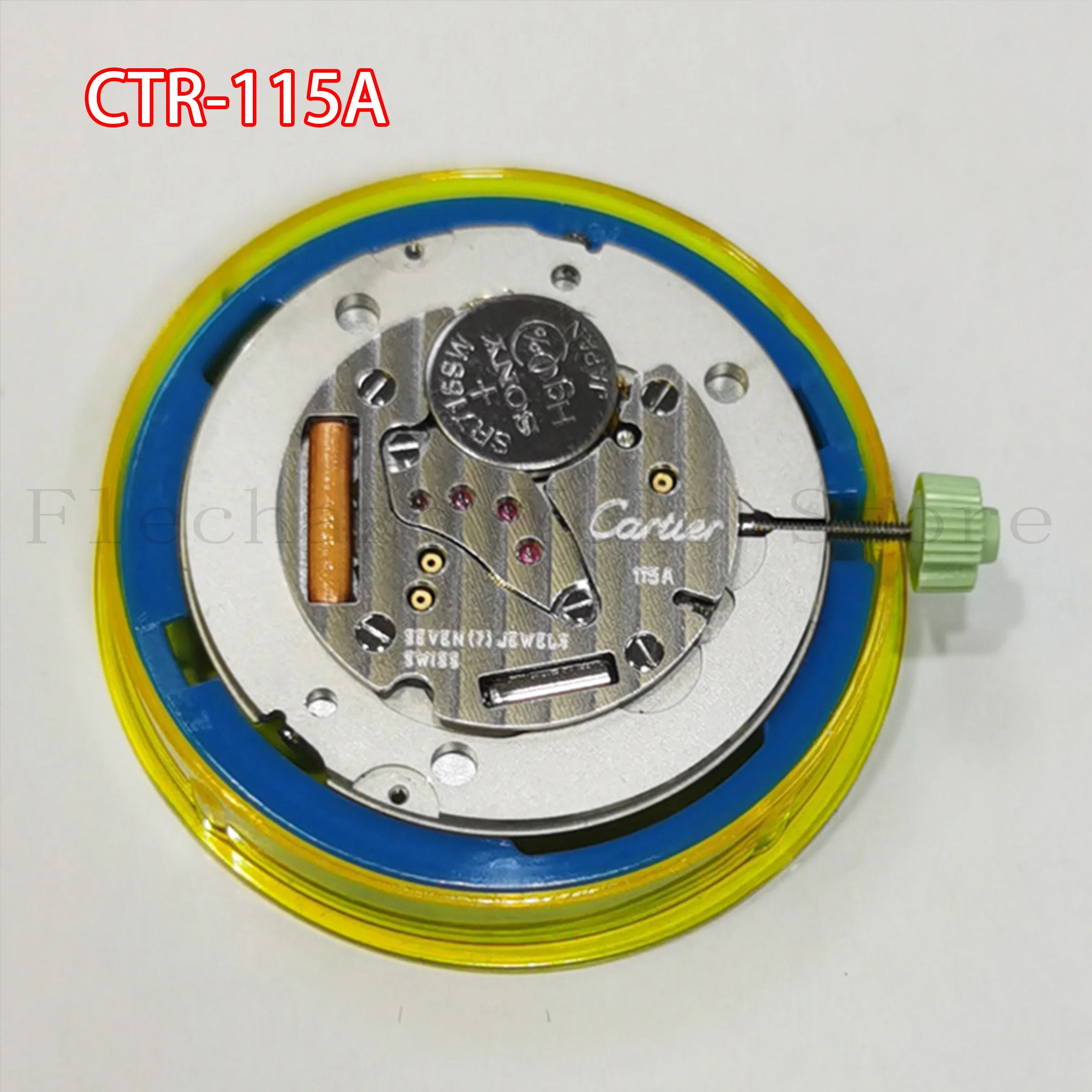 115A Movement Ruitu Original Authentic ETA CTR-115A Movement Two Hands Quartz Movement 115A Two Hands