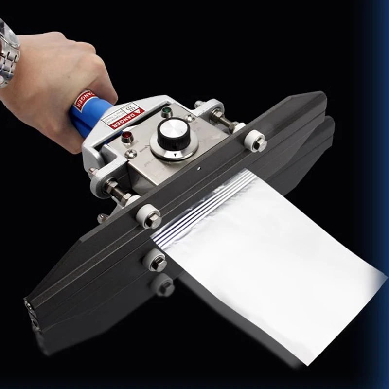 Handheld Electric Impulse Sealer Professional Vacuum Bag Sealing Machine 20cm Length Sealing Pliers For Foil Bag Composite Film