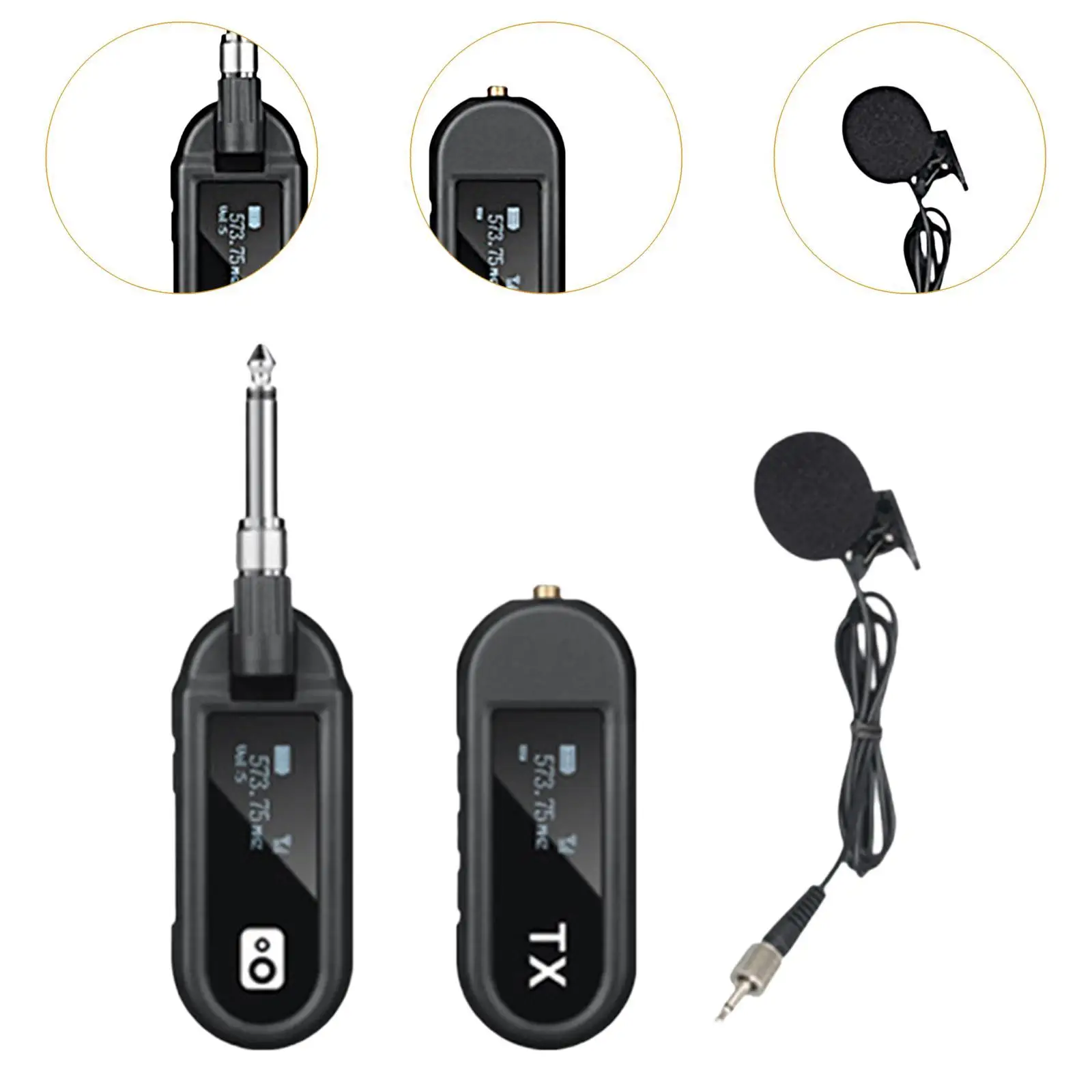 Lapel Mic Loudspeakers for Voice Recording Personal Exercises Concerts