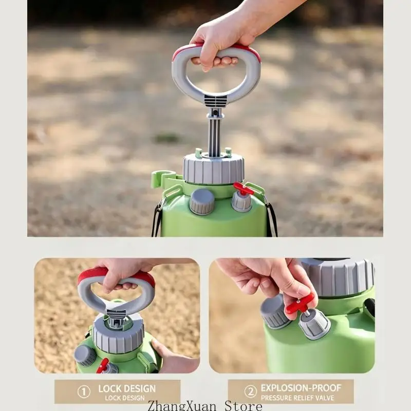 Multifunktions-Gartensprüher mit verstellbarer Düse, tragbare Campingdusche 3XUF – Detail 5