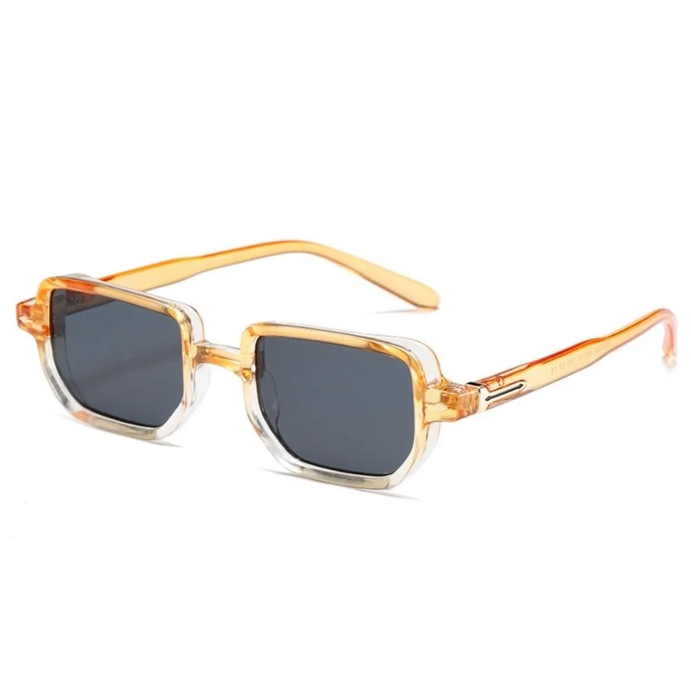 

Trend Small Frame Square Frame Glasses Multicolor Punk Sun Glasses Lightweight Fashion UV400 Eyewear Party
