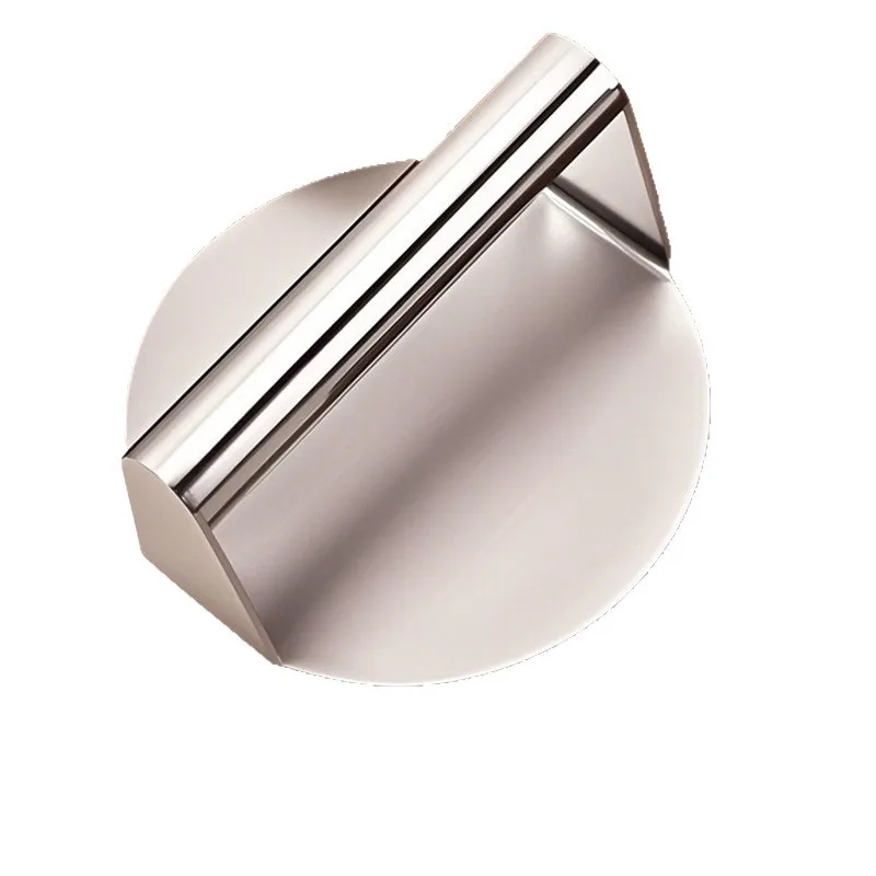 Smash Burger Press Stainless Steel Circular Meat Masher for Hamburger Patties Deli Meats Mold Kitchen Accessories Non-Stick