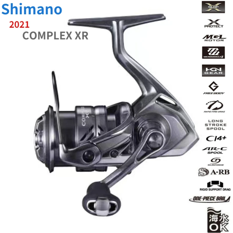 2021 SHIMANO COMPLEX XR Max Drag 3-4kg MGL Rotor CI4+ Body LONG