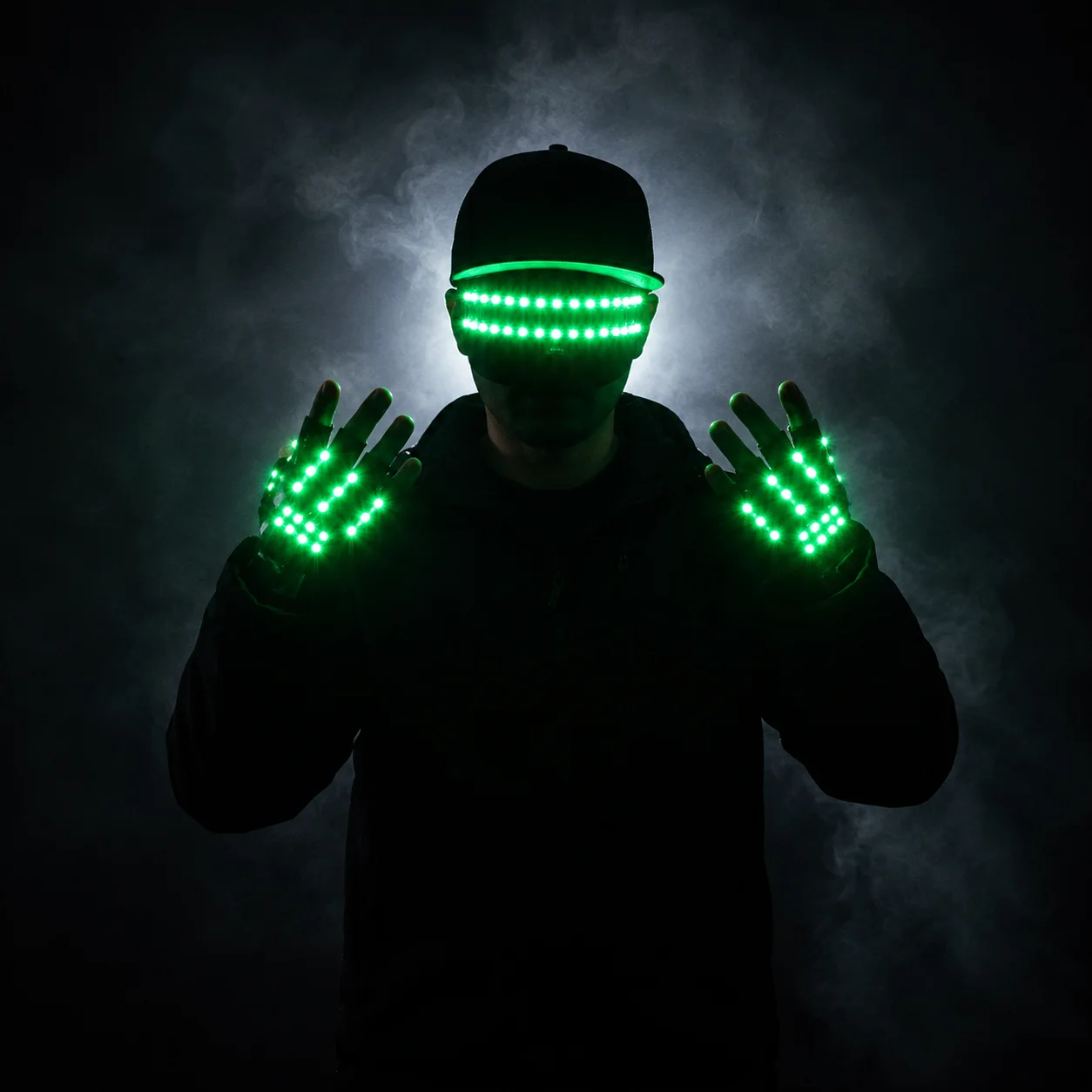 LED Flashing Gloves and Glasse - Led Gloves Music recension och pris
