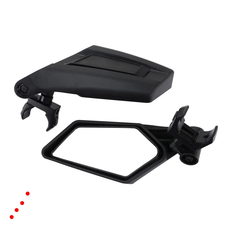 GOOFIT-Espelho Retrovisor para Scrambling Motocicleta, ATV, Mountain Bike, Farm Bike, Veículo Todo o Terreno