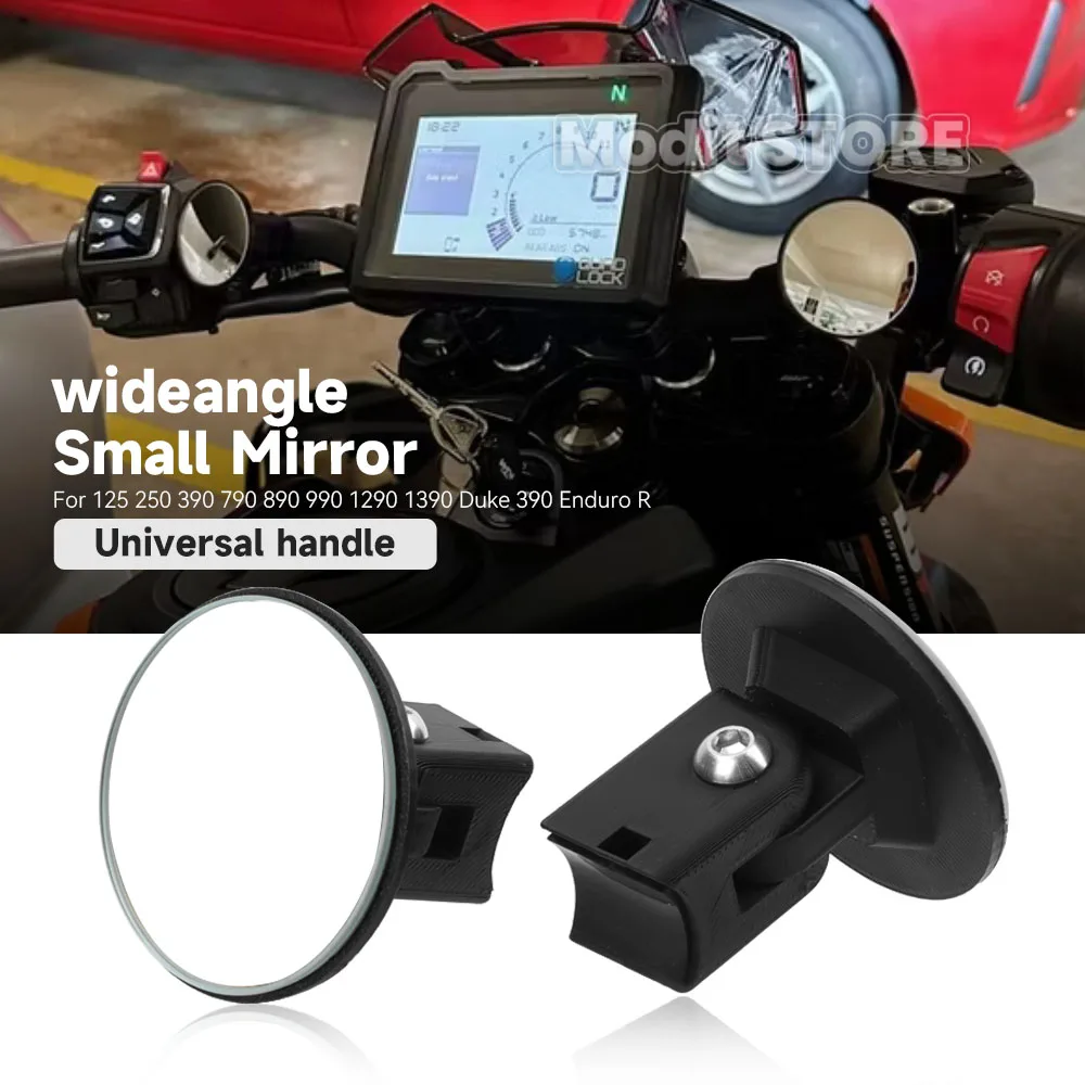 Rearview Mirror For 125 Duke 250 Duke 390 790 890 Duke990 1290 1390Duke Motorcycle Handlebar Wide Vision Rear Side Mirror