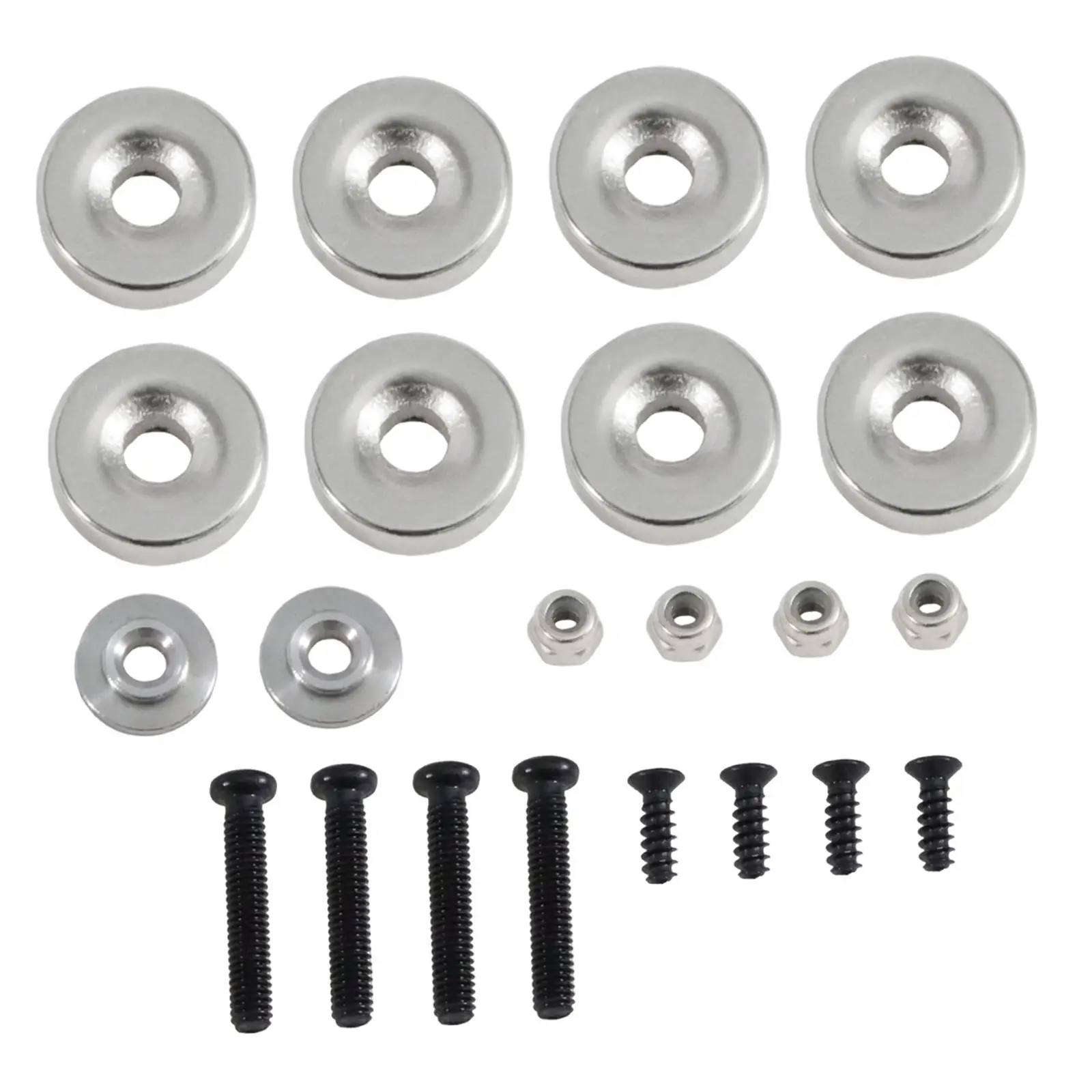 RC Magnetic Body Mount Kit Upgrade Easy to Install Body Lift Spare Parts
