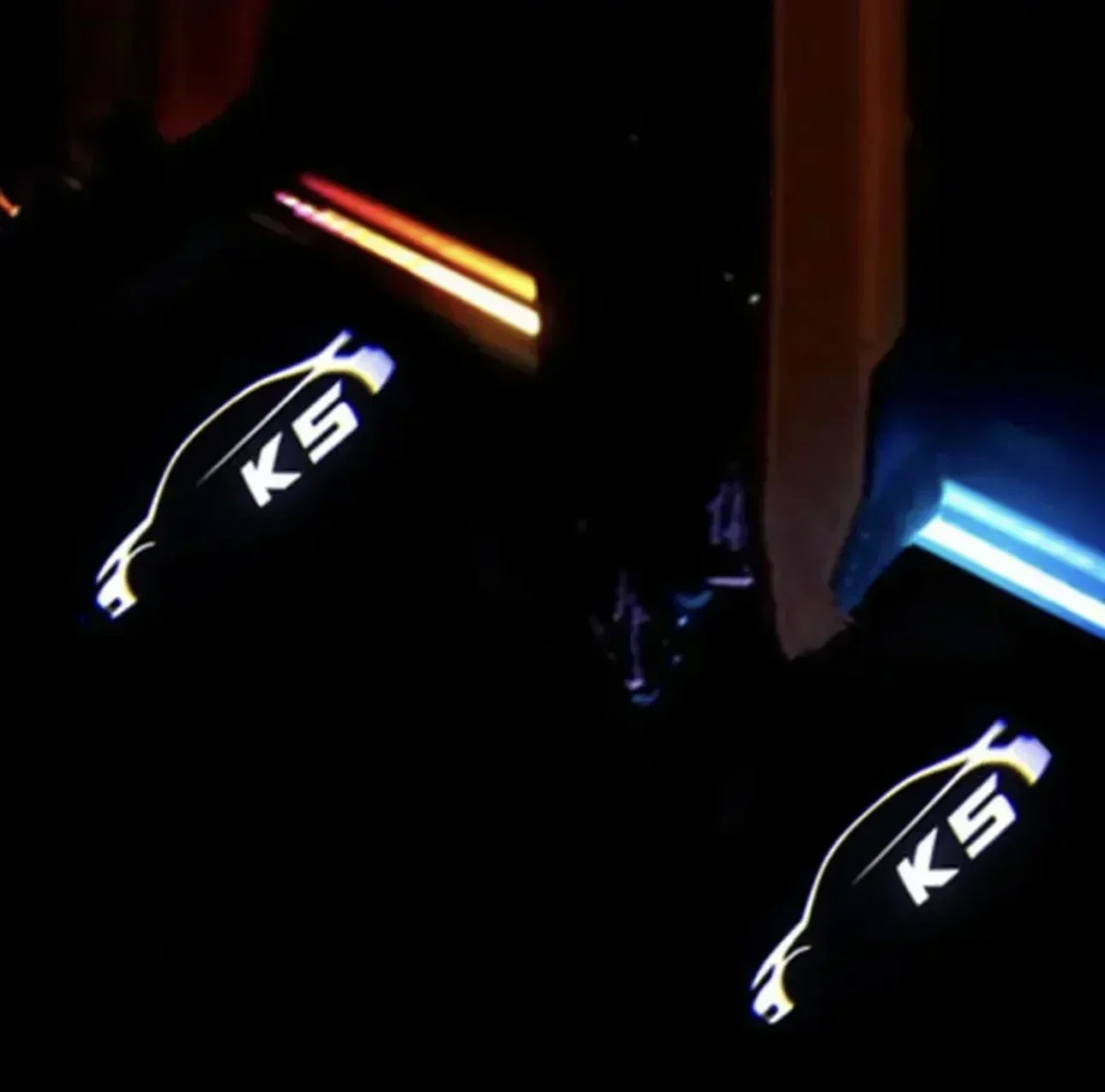 

Car Door Logo Light HD Laser Welcome Projector Lamps For KIA K5 First Gen 2011-2013 2014 2015 2016 Shadow Goods Accessories