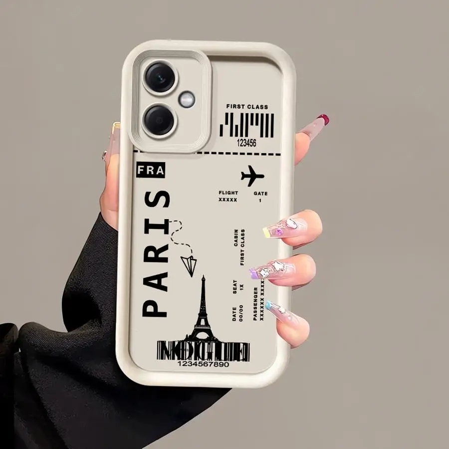 حافظة هاتف لهاتف Xiaomi Redmi A1 A2 Plus 12 13 A4 A3 غطاء ناعم يطير إلى باريس الرومانسية #2