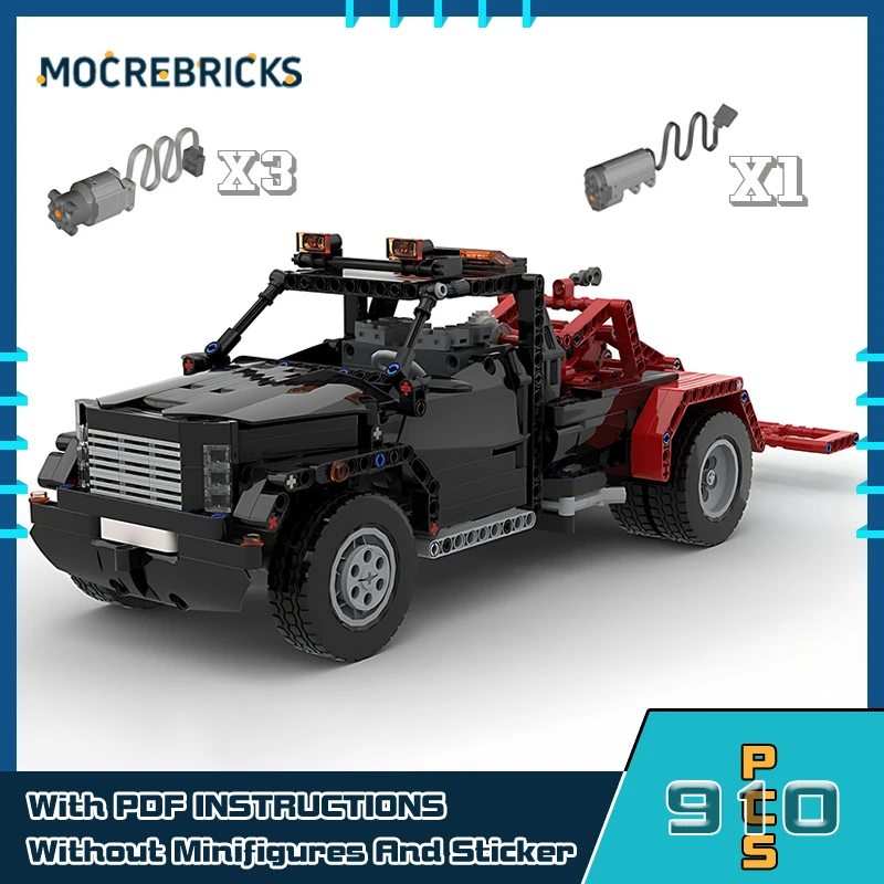 Ultimate Collection 9395 Pickup Truck Model MOC-162231 Technology Driven Vehicles Building Blocks Brick Creative Expert Toy Gift