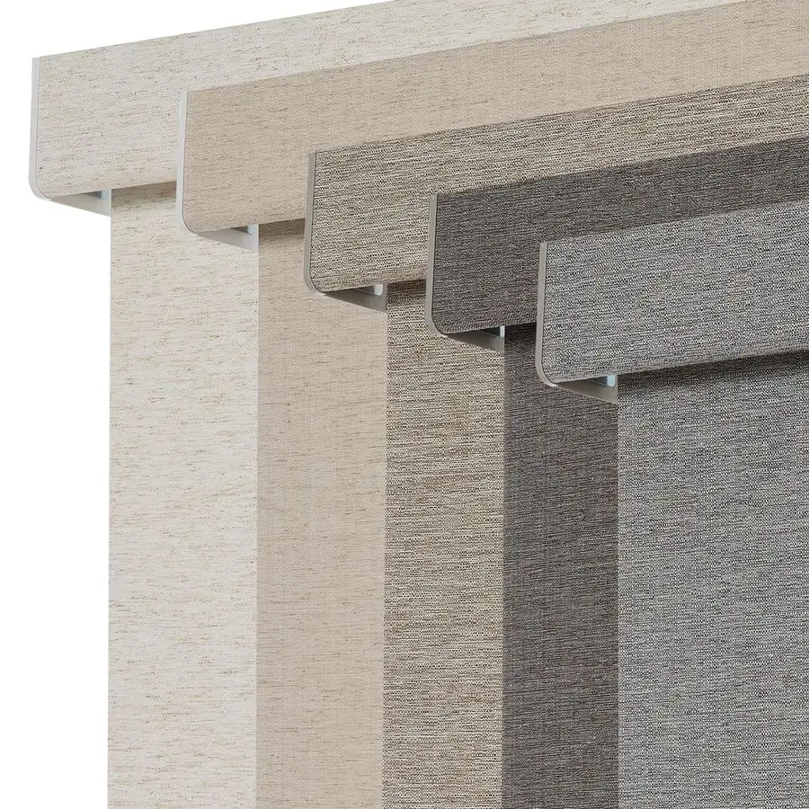 

Рулонные шторы блэкаут для окон, без шнура, из льняной ткани, с термоизоляцией и защитой от УФ-излучения для дома, Off