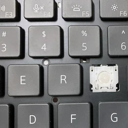 Keyboard Laptop For Dell Precision 7550 7750 7560 7760 Backlit 0713DM 713DM Cap Keycap And hinge Replacement