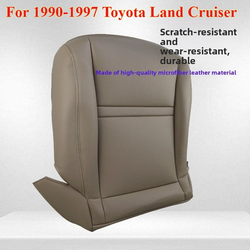 

1PCS for 1990-1997 Toyota Land Cruiser PU Leather Car Seat Cover Custom Seat Covers Driver & Passenger Side Bottom Seat Cover