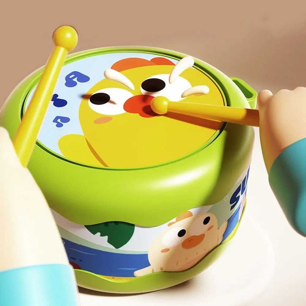 5pcs Early Education Waist Drum Set 0-12 Months 5pcs Set Baby Intelligence Toy Percussion Instrument Parent-child Interaction