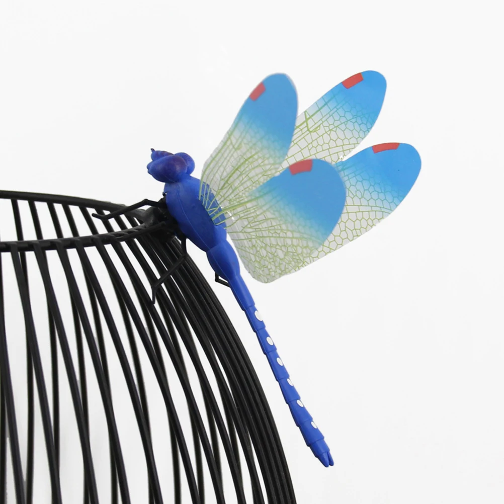 

10Pcs Dragonfly Fridge Magnets Refrigerator Stickers Creative Home Decoration Blue Refrigerator Magnetic Sticker