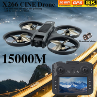 New X266 Mini RC Drone 8K HD Dual Camera 6-Axis Gyro Headless Mode 360 Quadcopter for Kids Boys Gift Remote Control Dron Toys
