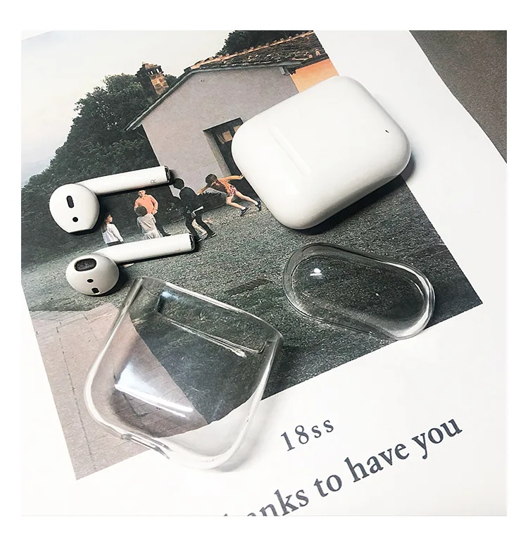 For Apple AirPods 3 Crystal Headphone Case AirPods1 2 AirPods Pro PC Clear Case 1 Accessories Charging Case