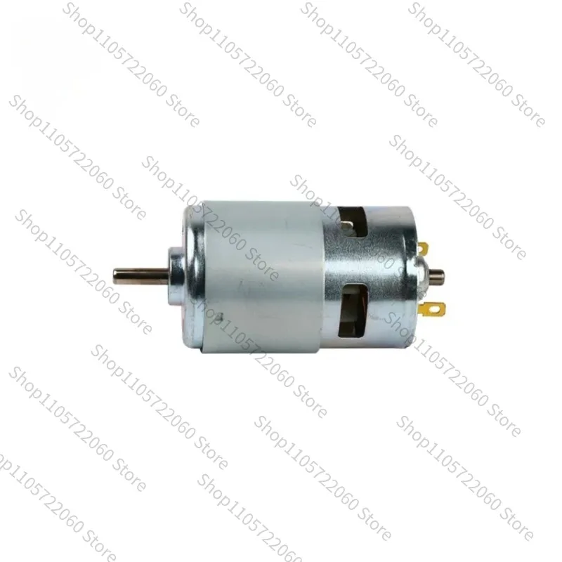 775 DC Brushed Motor DC12V 12000RPM High‑Speed High‑Torque Ball Bearing Motor, 5mm Round Shaft for DIY Robot Machinery Project